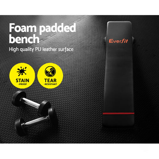 Foam padded bench 