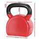 Everfit 24kg kettlebell with detailed size dimensions – height, width, and depth for home gym use