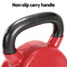 “Everfit kettlebell 24kg with non-slip oversized handle for secure grip during workouts