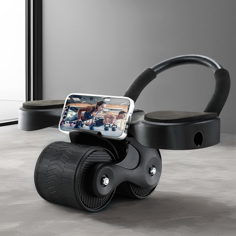 Placementof phone on roller 