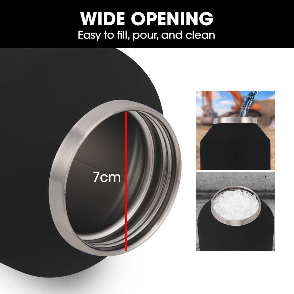 Insulated water bottle - wide opening 