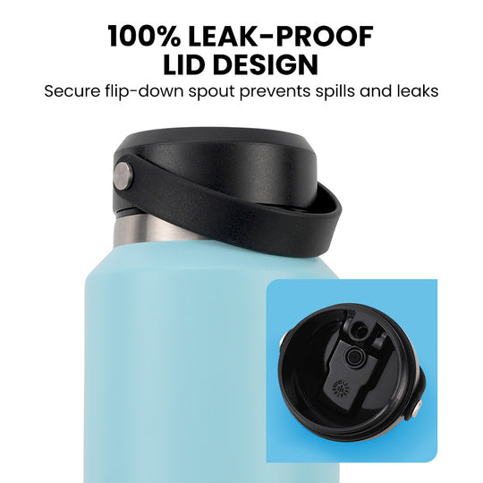 100% leak proof water bottle lid 
