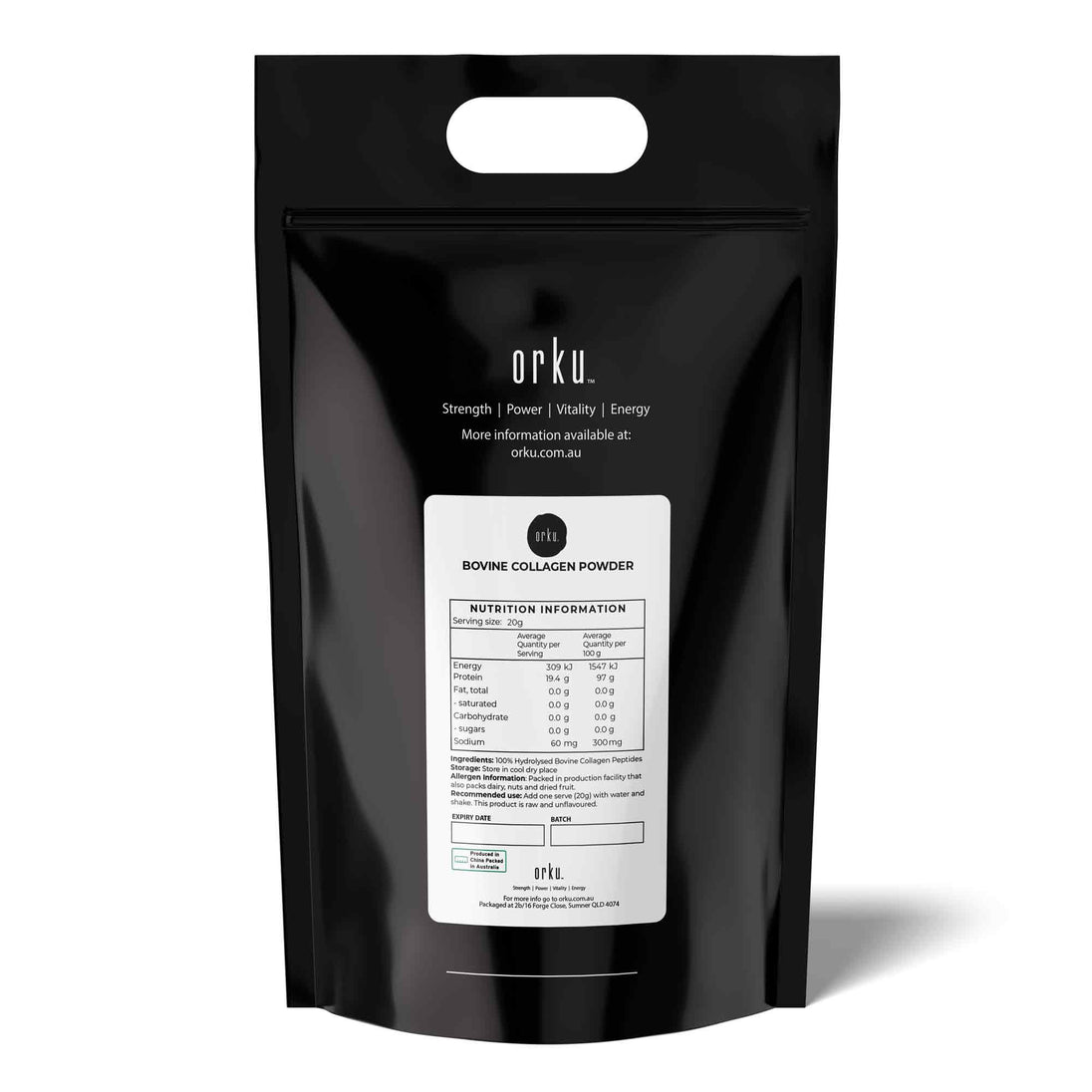 Collagen protein powder 