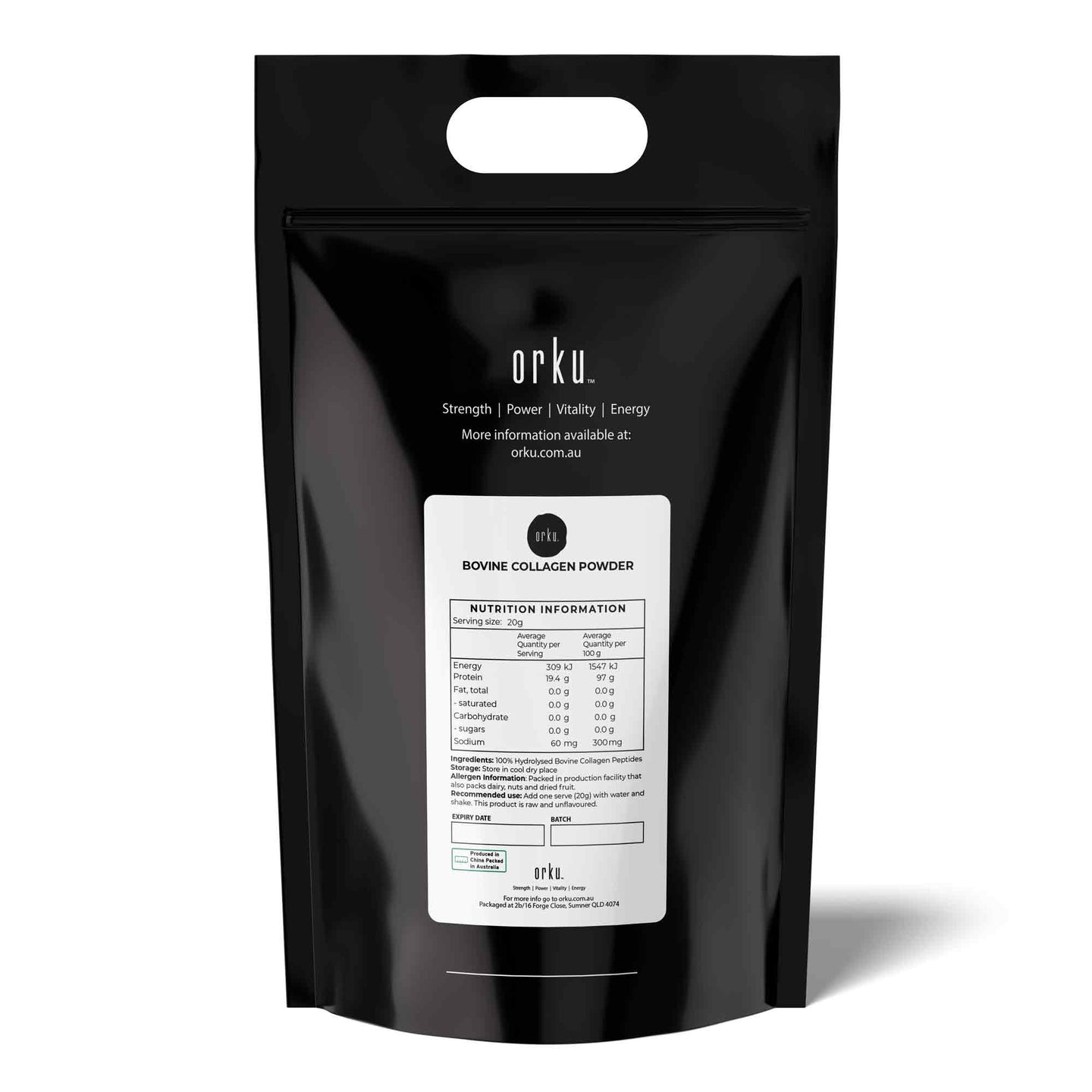 Collagen protein powder 
