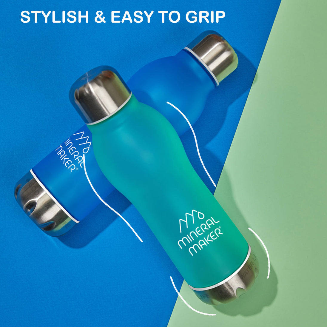 Stylish & easy to grip 