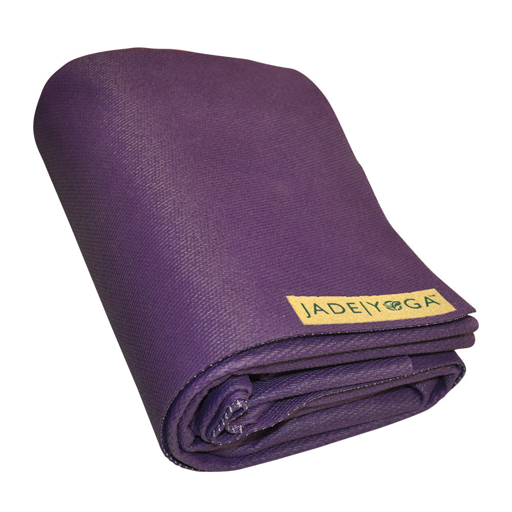 Folded exercise mat 