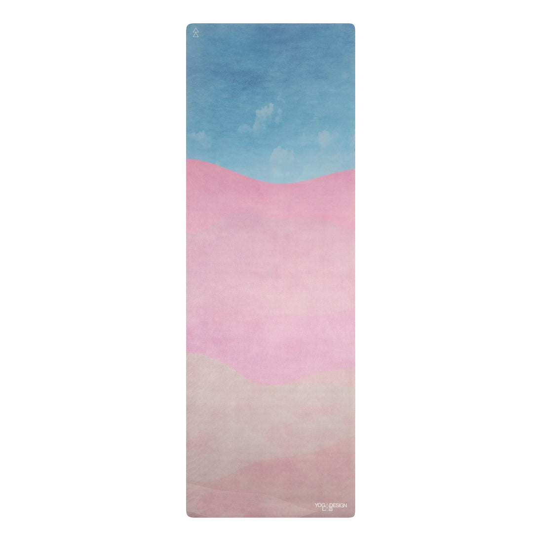 Blue & pink coloured mat