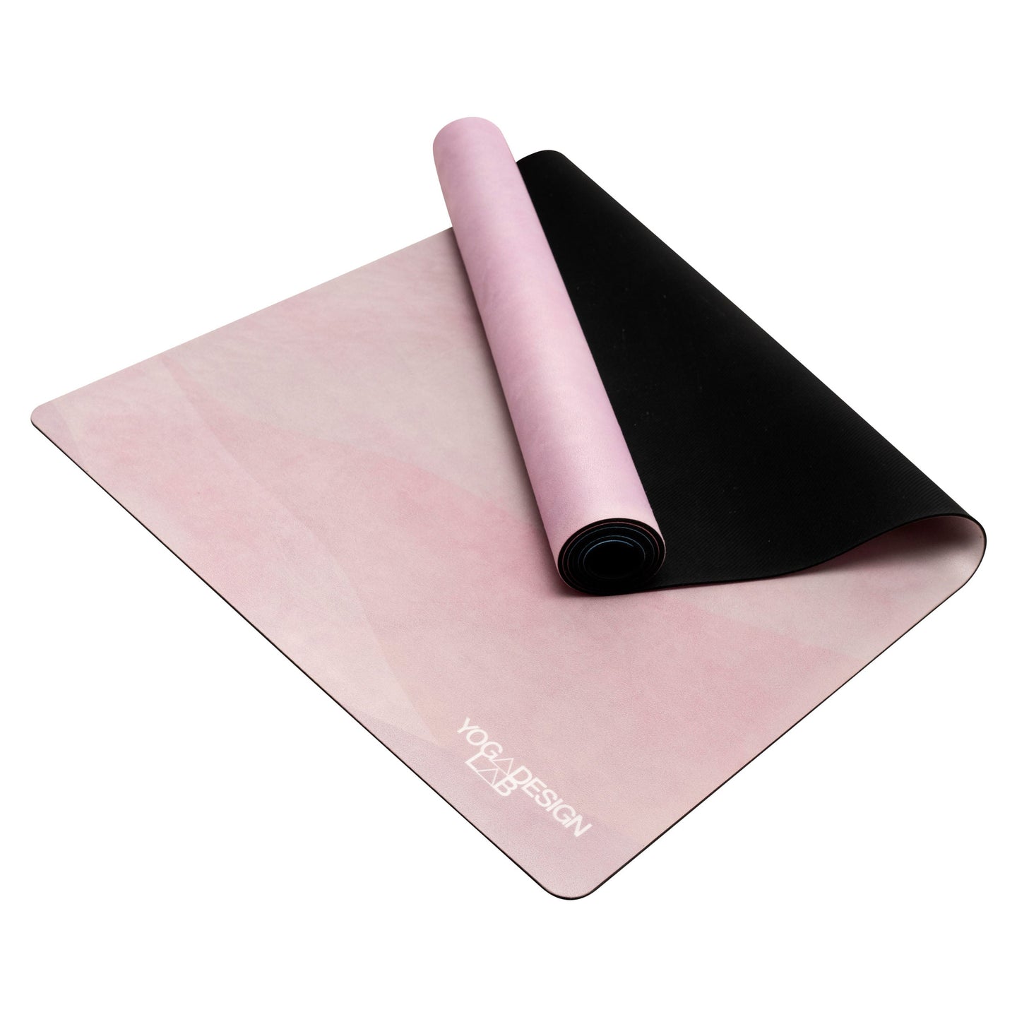 Rolled yoga mat 