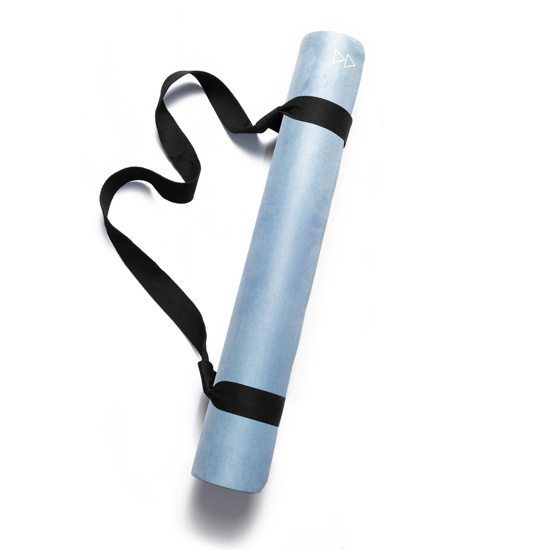 Rolled mat with strap 