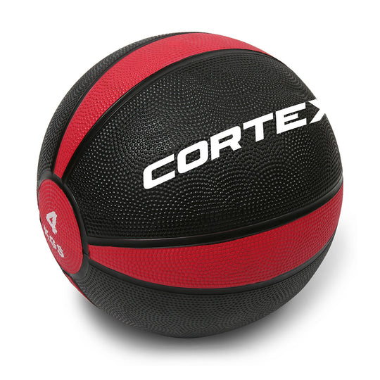 Medicine ball - red & black 