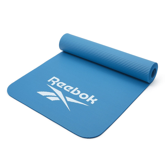 Blue yoga mat 