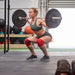Woman squatting weight 