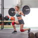 Lunges with knee wraps 