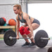 Deadlifts with wraps 