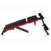 low position for sit ups 