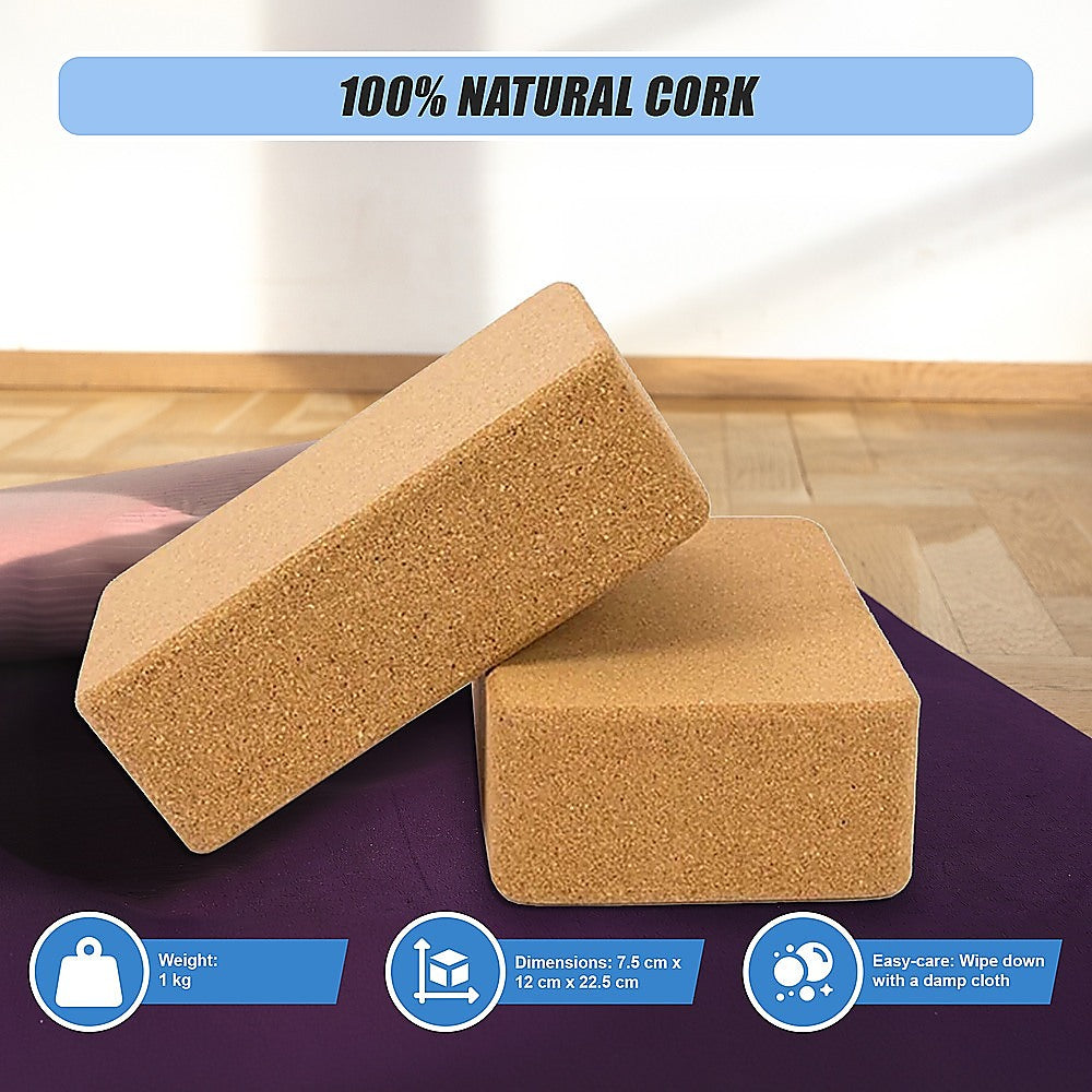 Cork Yoga blocks 