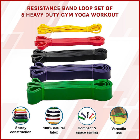 5 Heavy duty bands 