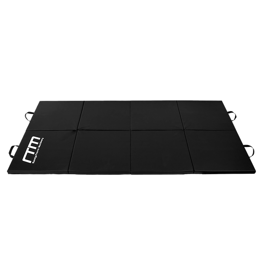 Exercise black mat 
