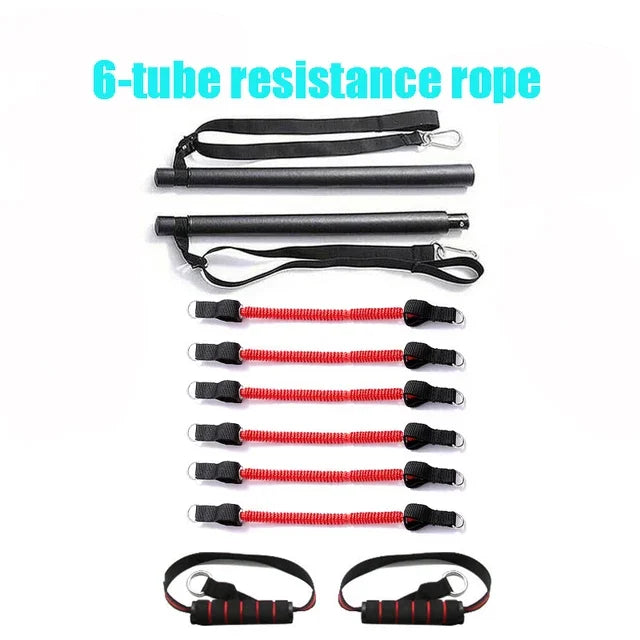 6 tube resistance rope 