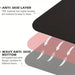 Yoga mat and bag suitable for different floors 