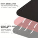 Yoga mat and bag suitable for different floors 
