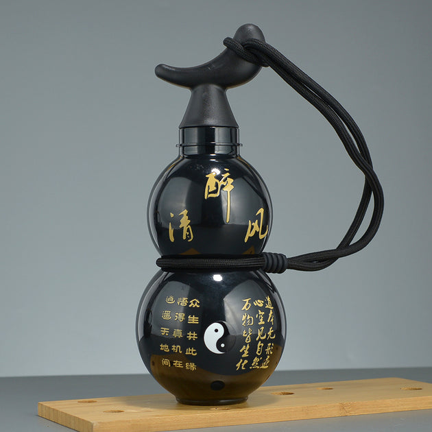 Black water bottle 