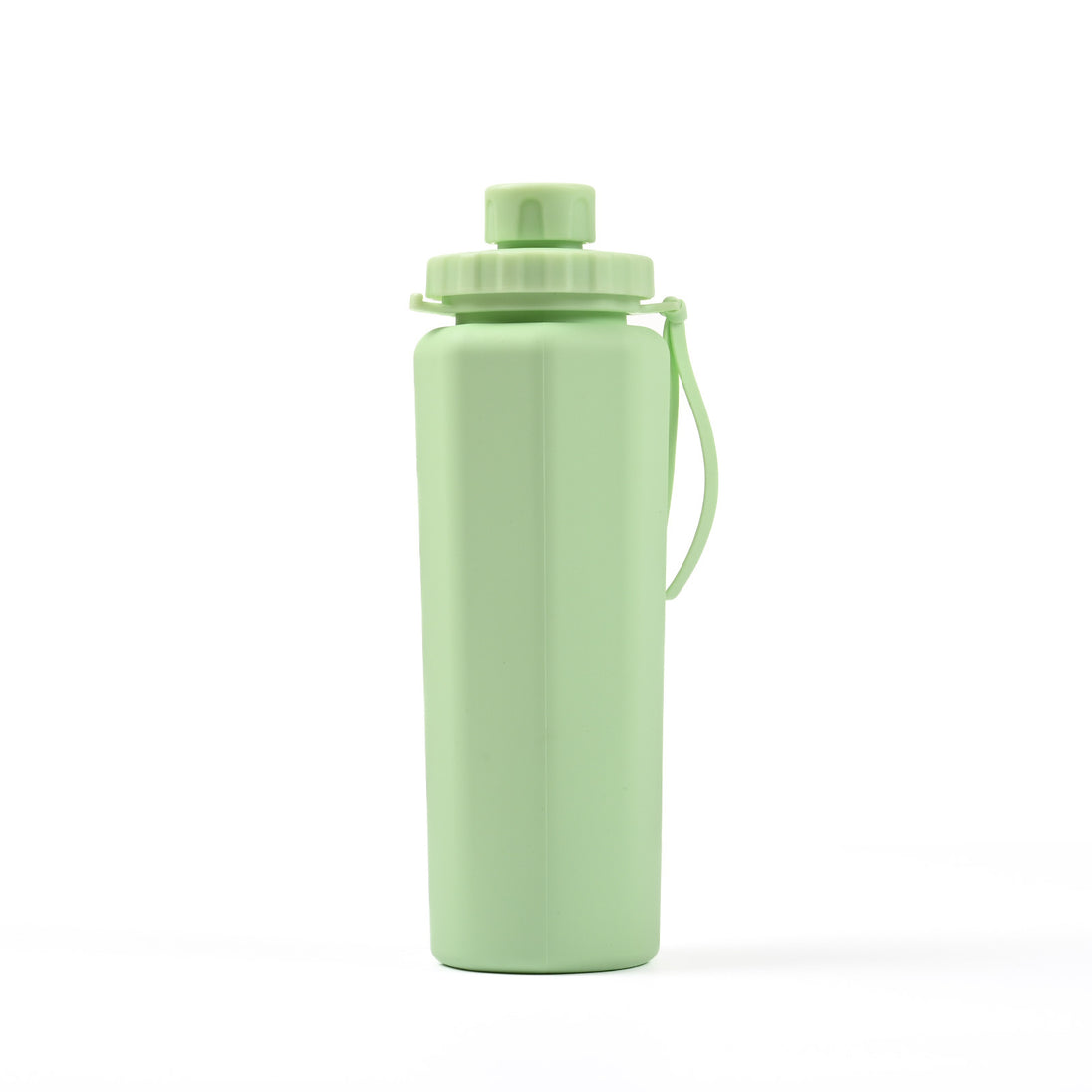 Green collapsible water bottle 