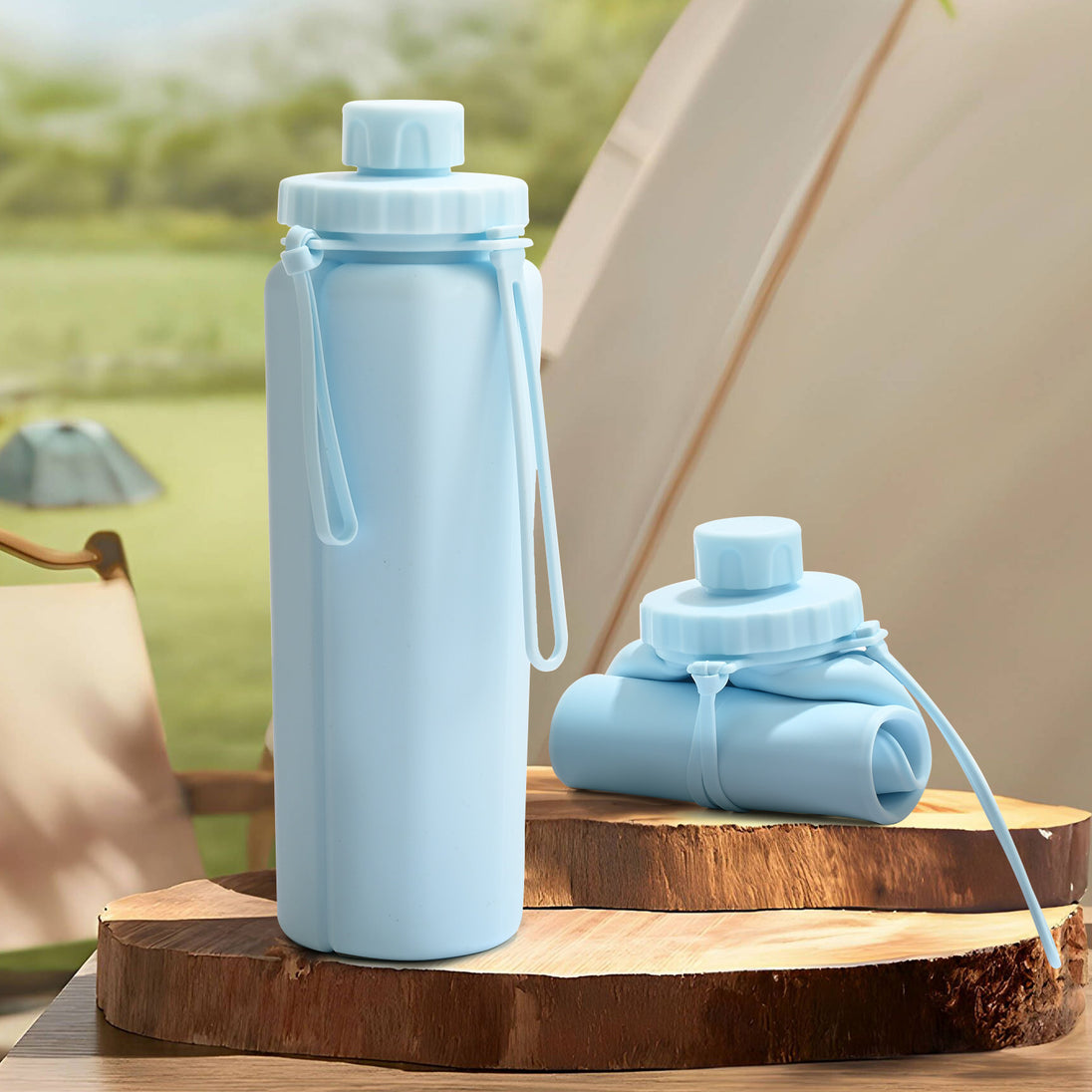 Folding water bottle 