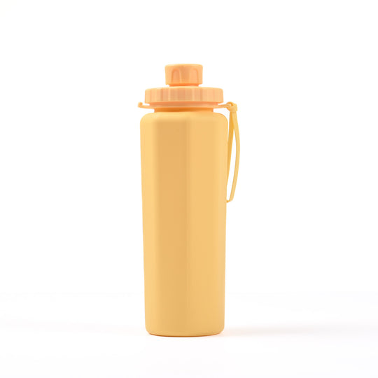 Collapsible drink bottle - yellow