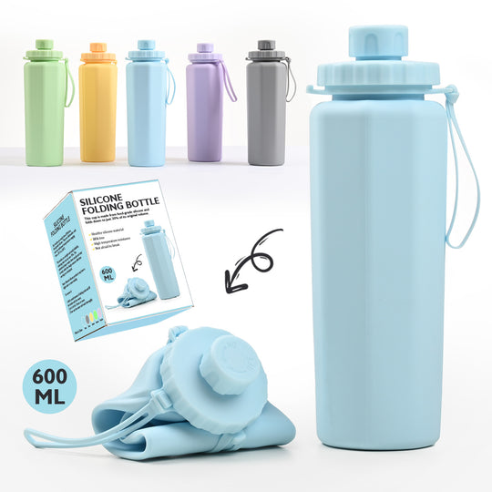 Silicone folding bottle 