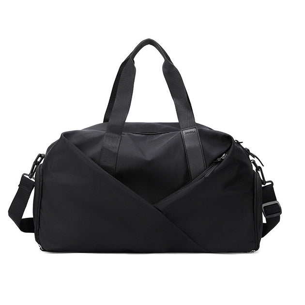 Black gym bag 