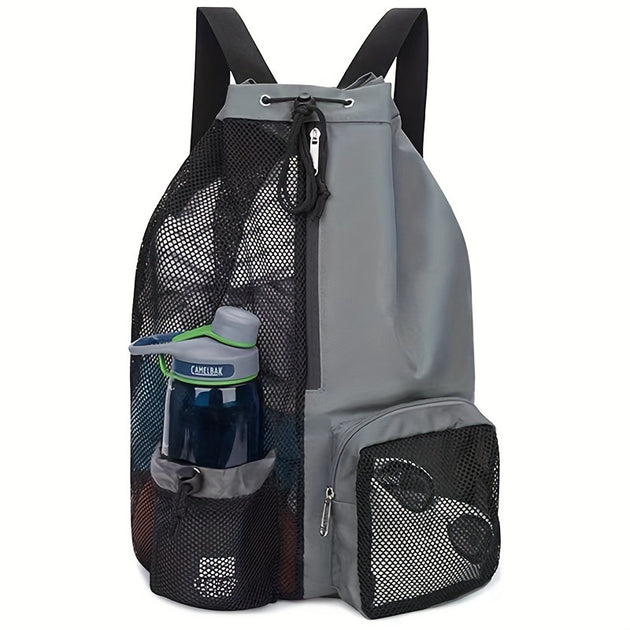 Grey backpack 