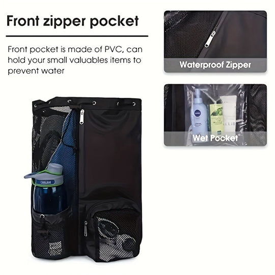 Front zipper pocket 
