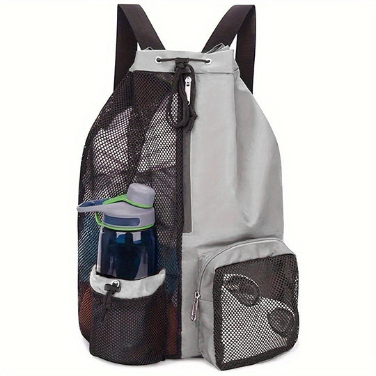 Grey sport bag 