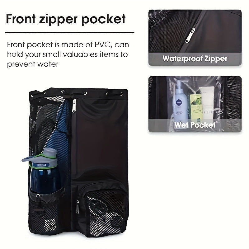 Front zipper pocket 