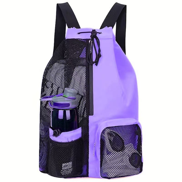 Purple sport bag 