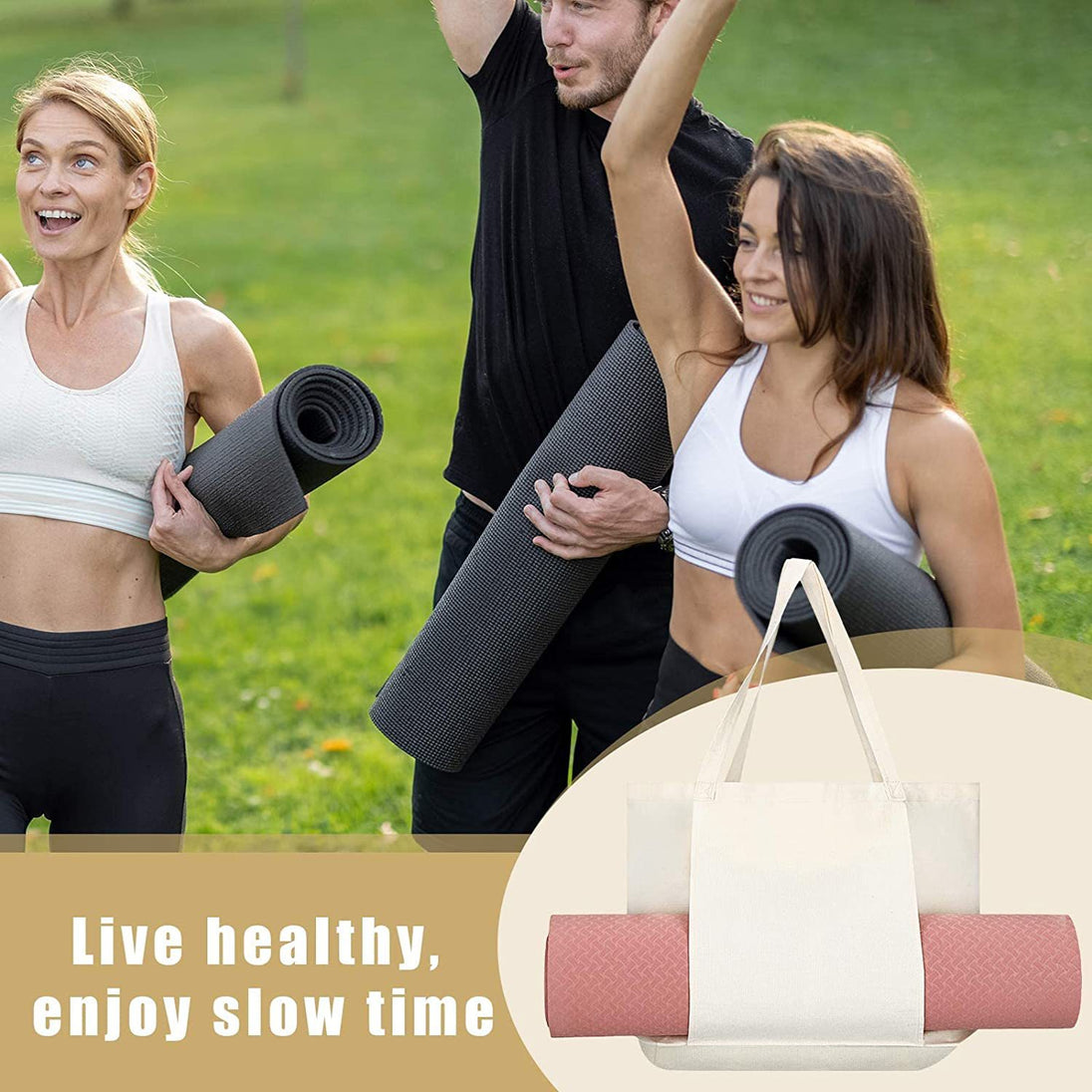 Yoga mat carry bag 