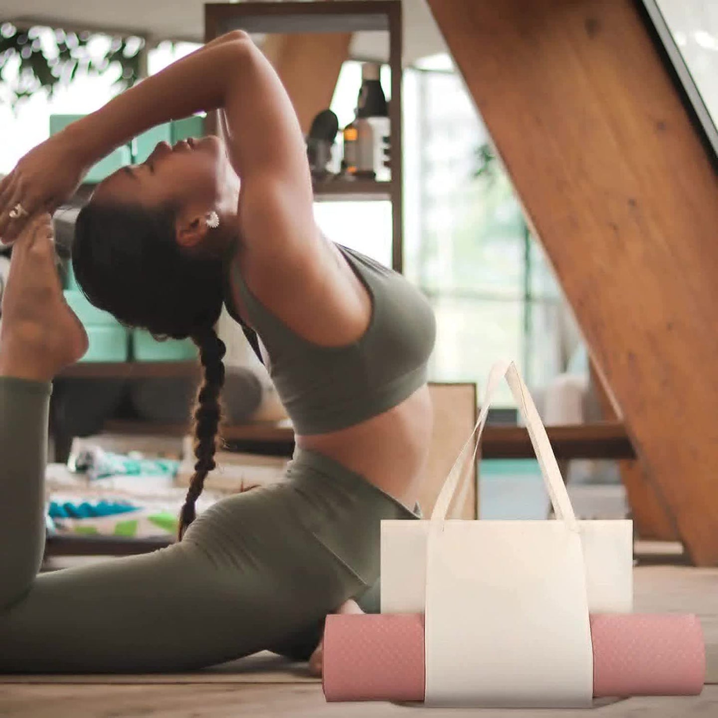 Yoga mat carry bag 