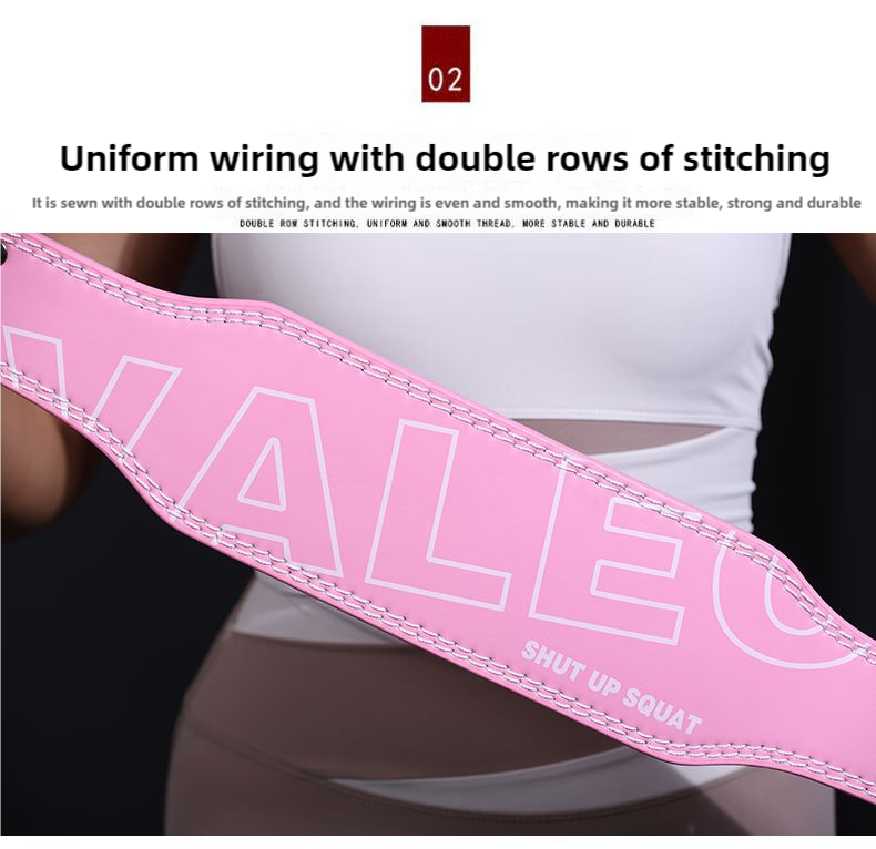 Double rows of stitching  