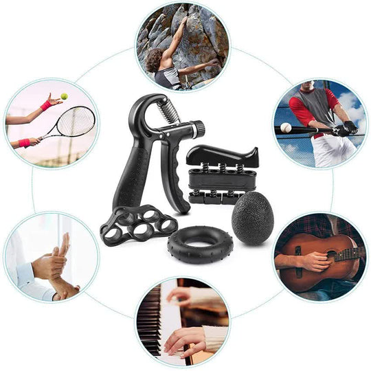 Benefits from strong grip 